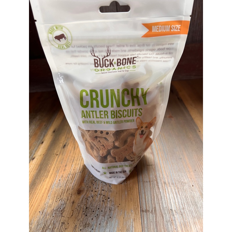 Buck Bone Organics- Organic Antler Biscuits