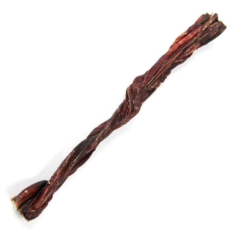 12" STANDARD BRAIDED MINI BULL STICKS