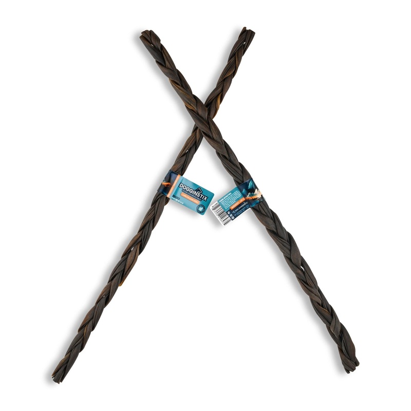 24" Braided Lamb Collagen Sticks