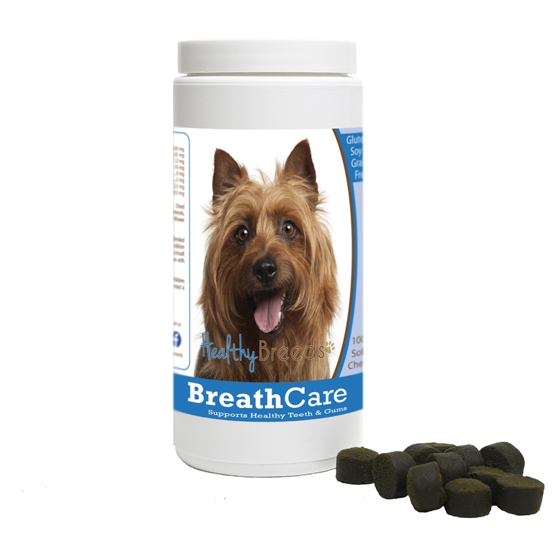 Australian Terrier Breath Care Soft Chews for Dogs 100 Count