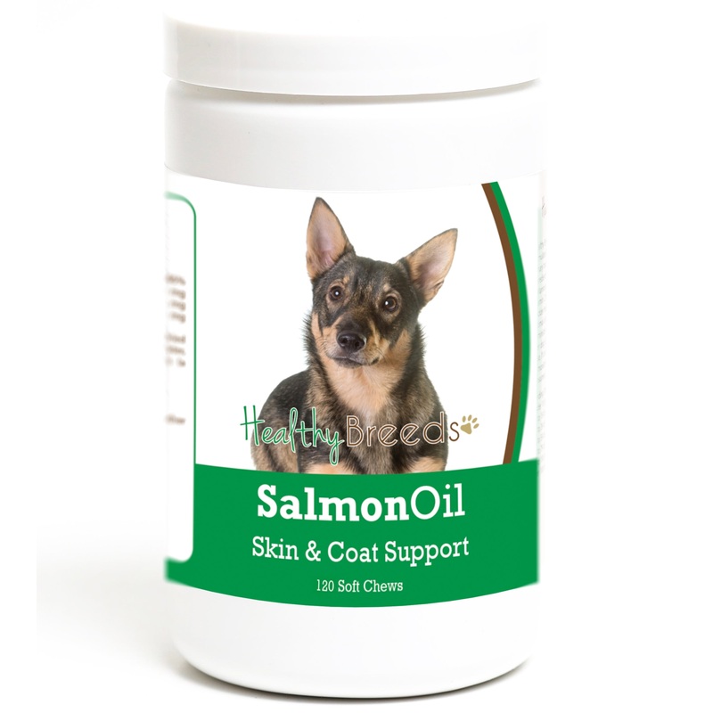 Swedish Vallhund Salmon Oil Soft Chews 120 Count