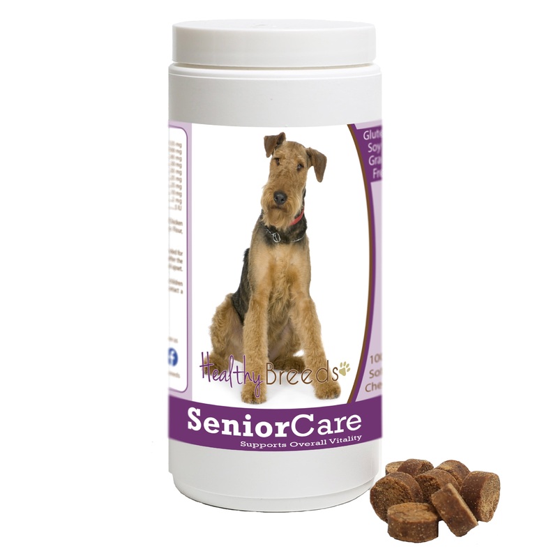 Airedale Terrier Senior Dog Care Soft Chews 100 Count