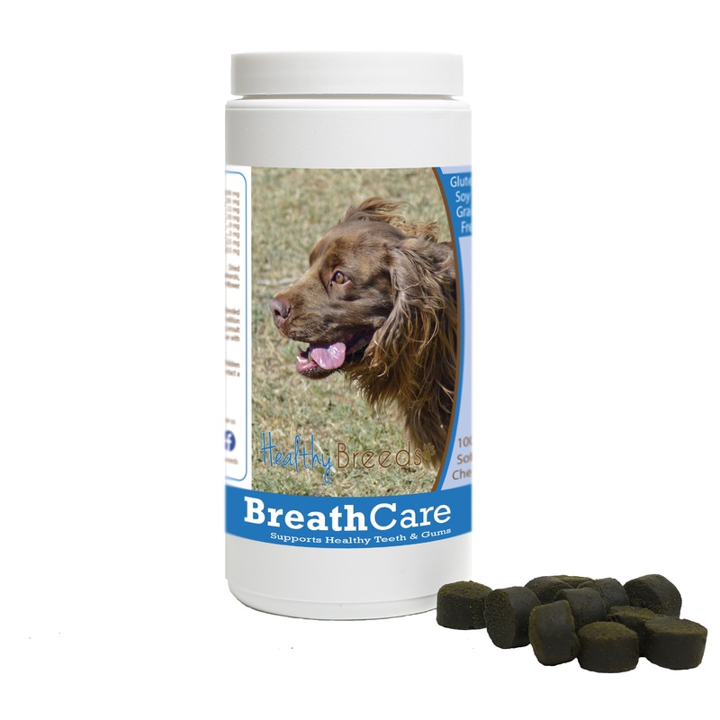 Sussex Spaniel Breath Care Soft Chews for Dogs 100 Count