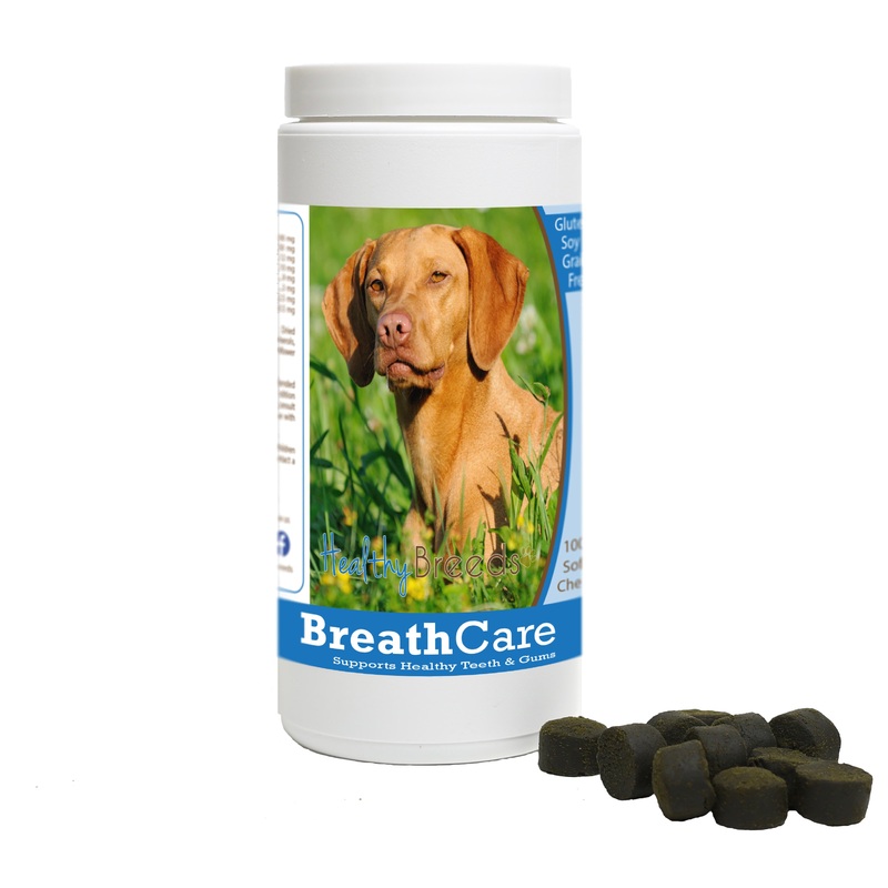 Vizsla Breath Care Soft Chews for Dogs 60 Count