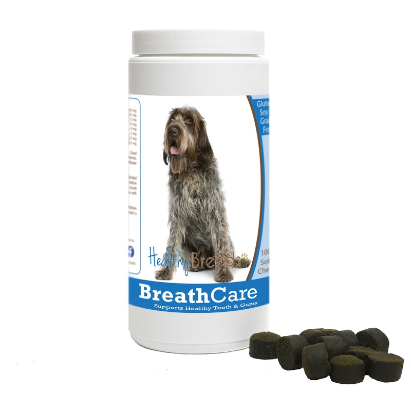 Wirehaired Pointing Griffon Breath Care Soft Chews for Dogs 60 Count
