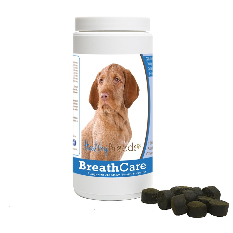 Wirehaired Vizsla Breath Care Soft Chews for Dogs 100 Count