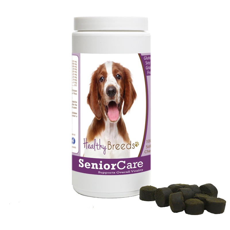 Welsh Springer Spaniel Senior Dog Care Soft Chews 100 Count