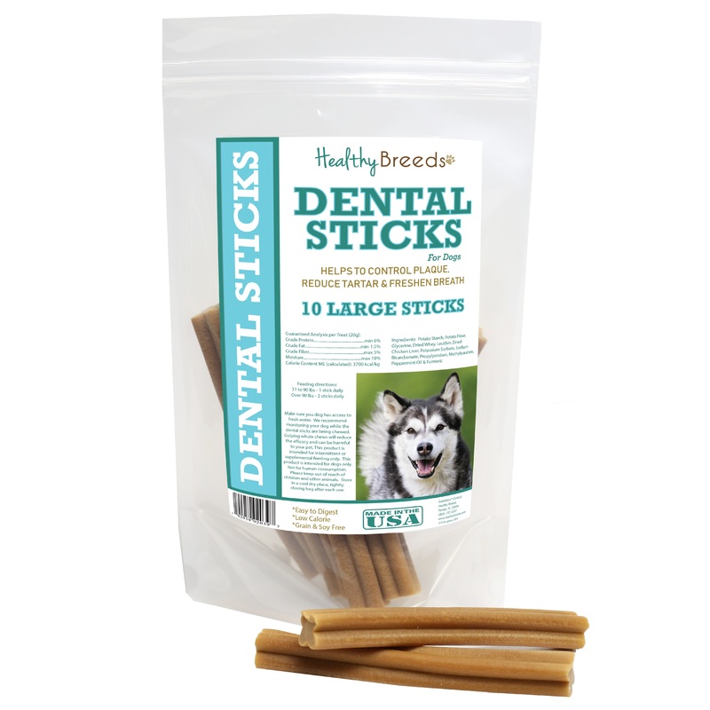 Alaskan Malamute Dental Sticks Large 10 Count