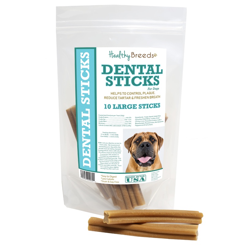 Boerboel Dental Sticks Large 10 Count