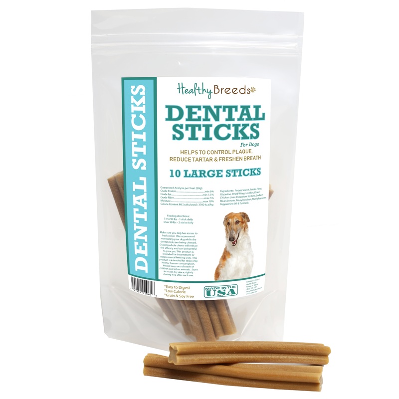 Borzois Dental Sticks Large 10 Count