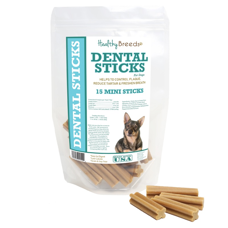 Swedish Vallhund Dental Sticks Minis 15 Count