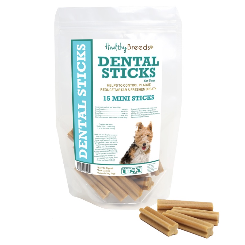 Wire Fox Terrier Dental Sticks Minis 15 Count