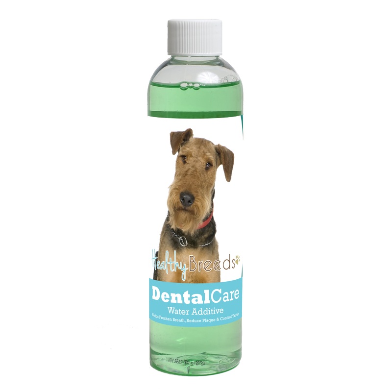 Airedale Terrier Dental Rinse for Dogs 8 oz