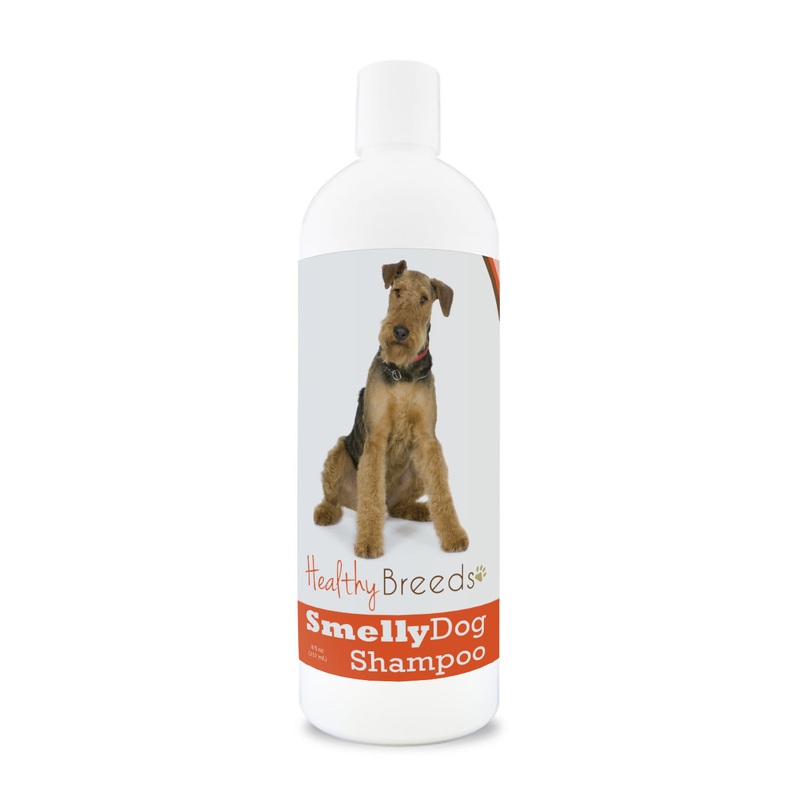 Airedale Terrier Smelly Dog Baking Soda Shampoo 8 oz
