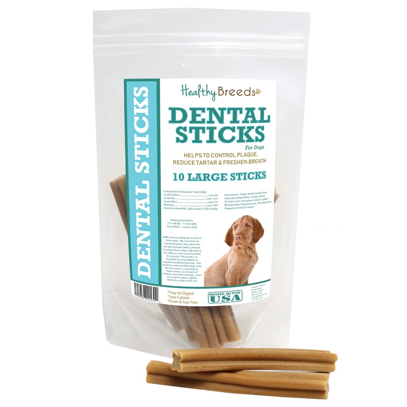 Wirehaired Vizsla Dental Sticks Large 10 Count