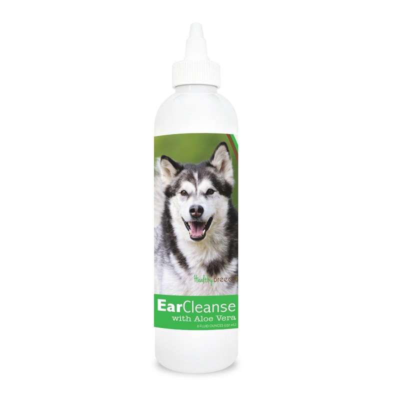 Alaskan Malamute Ear Cleanse with Aloe Vera Cucumber Melon 8 oz