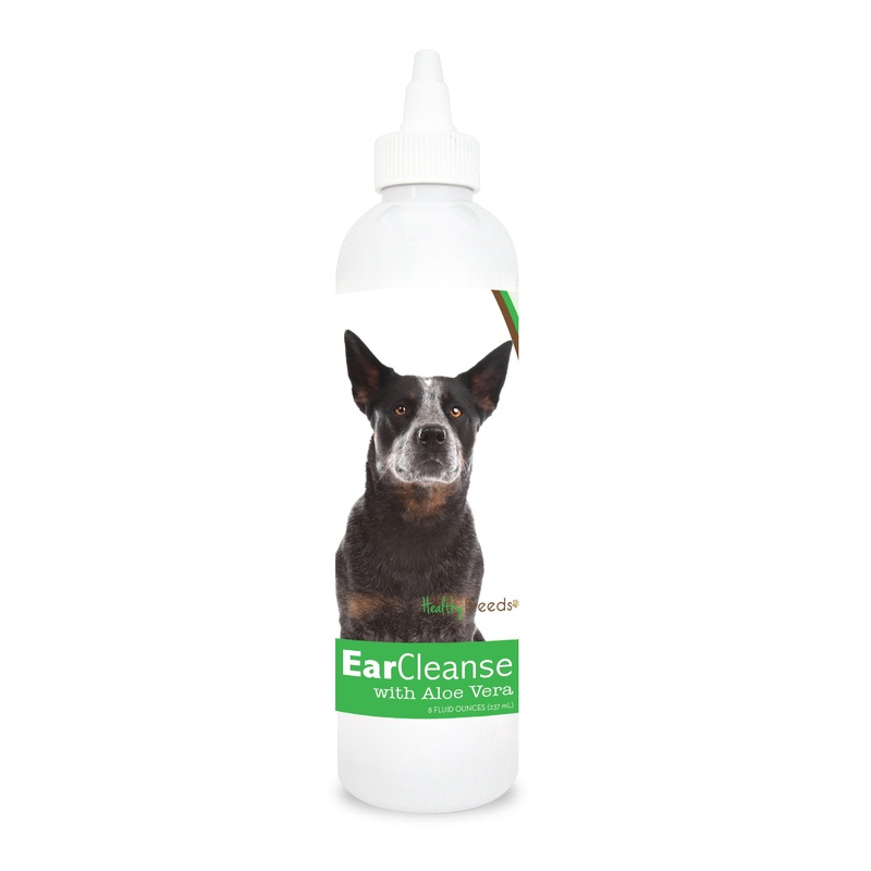 Australian Cattle Dog Ear Cleanse with Aloe Vera Cucumber Melon 8 oz
