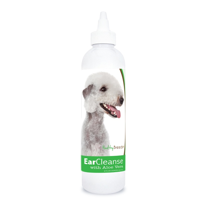 Bedlington Terrier Ear Cleanse with Aloe Vera Cucumber Melon 8 oz