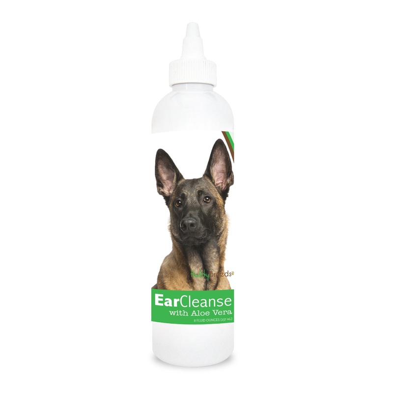 Belgian Malinois Ear Cleanse with Aloe Vera Cucumber Melon 8 oz