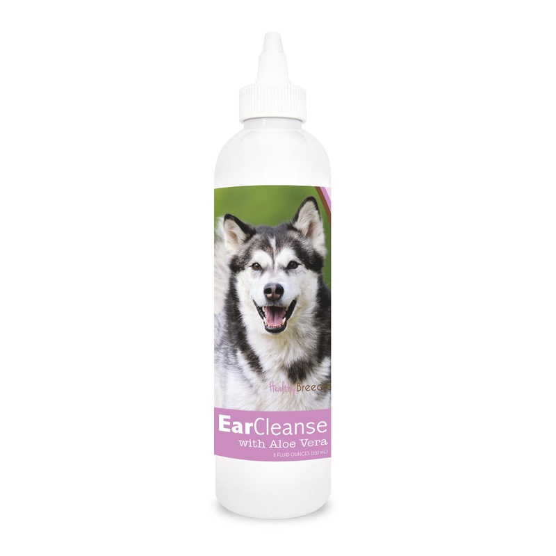 Alaskan Malamute Ear Cleanse with Aloe Vera Sweet Pea and Vanilla 8 oz
