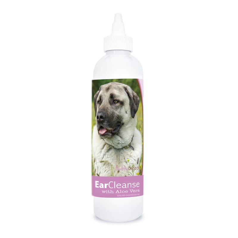Anatolian Shepherd Dog Ear Cleanse with Aloe Vera Sweet Pea and Vanilla 8 oz