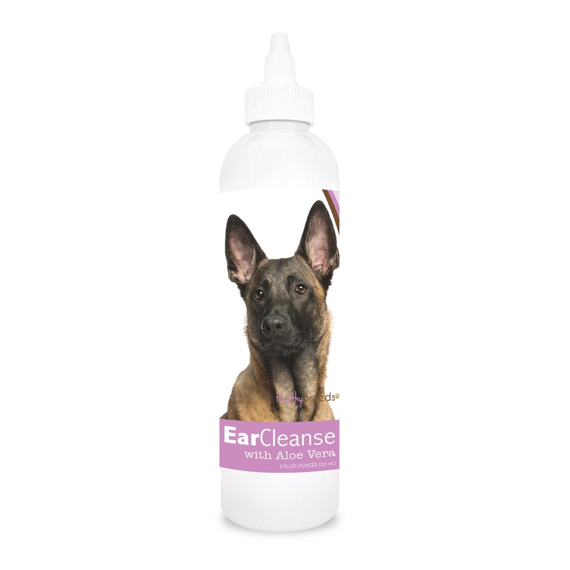 Belgian Malinois Ear Cleanse with Aloe Vera Sweet Pea and Vanilla 8 oz