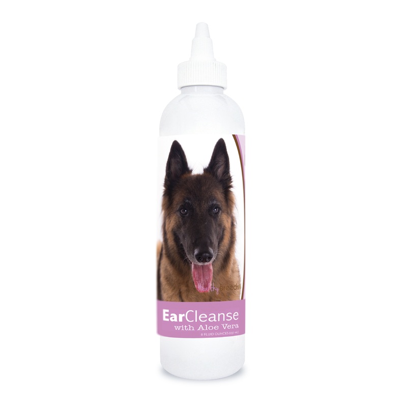 Belgian Tervuren Ear Cleanse with Aloe Vera Sweet Pea and Vanilla 8 oz