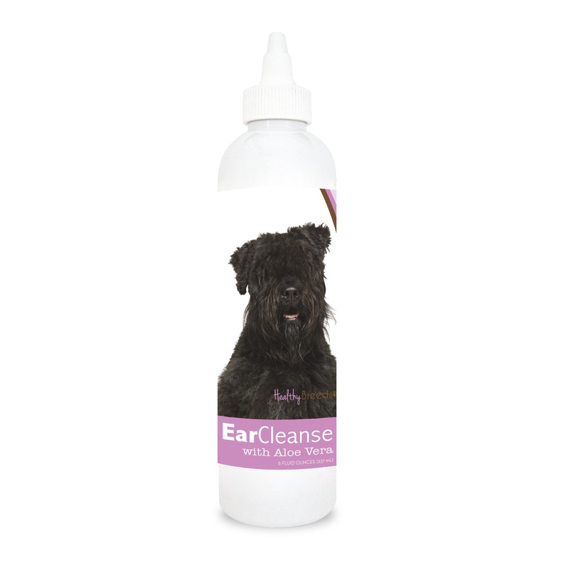 Bouvier des Flandres Ear Cleanse with Aloe Vera Sweet Pea and Vanilla 8 oz