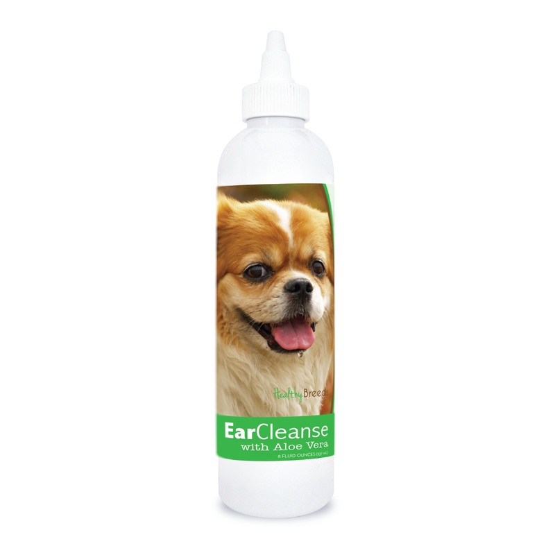 Tibetan Spaniel Ear Cleanse with Aloe Vera Cucumber Melon 8 oz