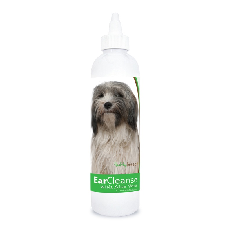 Tibetan Terrier Ear Cleanse with Aloe Vera Cucumber Melon 8 oz