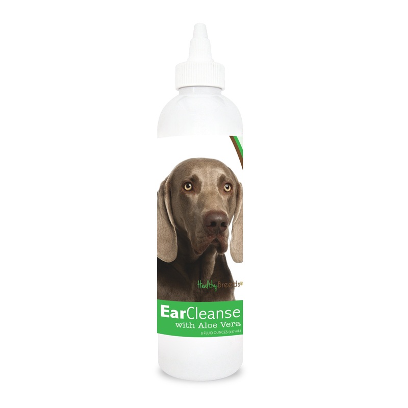 Weimaraner Ear Cleanse with Aloe Vera Cucumber Melon 8 oz