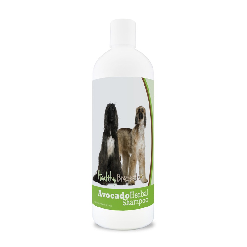 Afghan Hound Avocado Herbal Dog Shampoo 16 oz