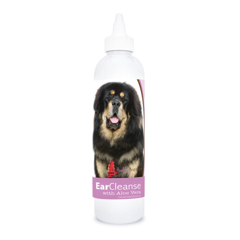 Tibetan Mastiff Ear Cleanse with Aloe Vera Sweet Pea and Vanilla 8 oz