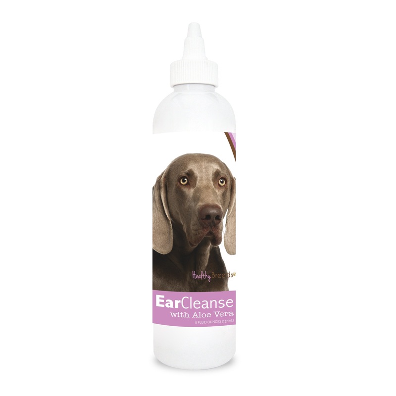 Weimaraner Ear Cleanse with Aloe Vera Sweet Pea and Vanilla 8 oz