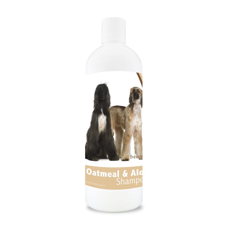 Afghan Hound Oatmeal Shampoo with Aloe 16 oz