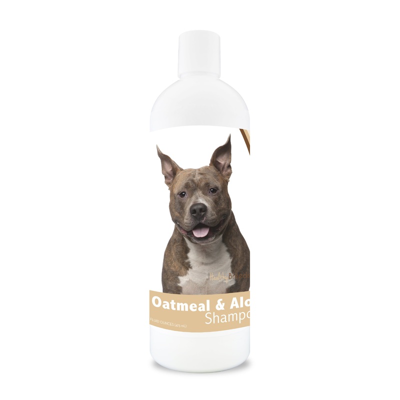 American Staffordshire Terrier Oatmeal Shampoo with Aloe 16 oz