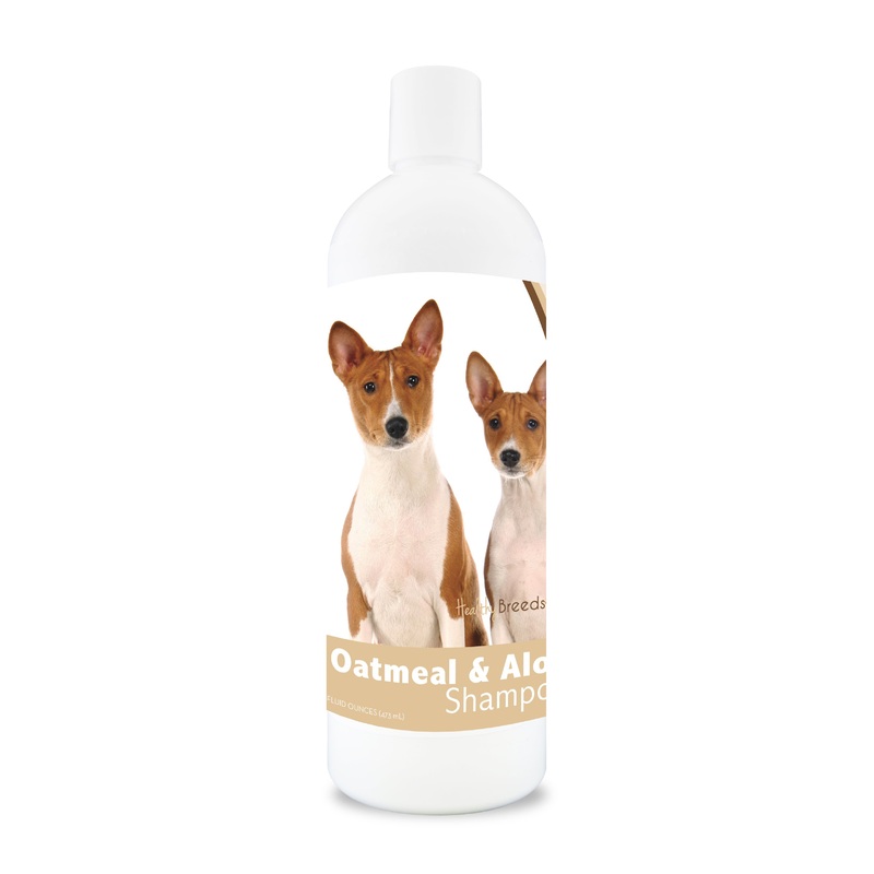 Basenji Oatmeal Shampoo with Aloe 16 oz