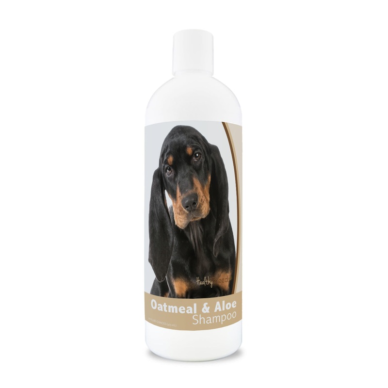 Black and Tan Coonhound Oatmeal Shampoo with Aloe 16 oz