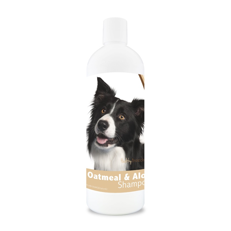 Border Collie Oatmeal Shampoo with Aloe 16 oz