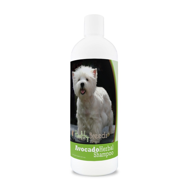 West Highland White Terrier Avocado Herbal Dog Shampoo 16 oz