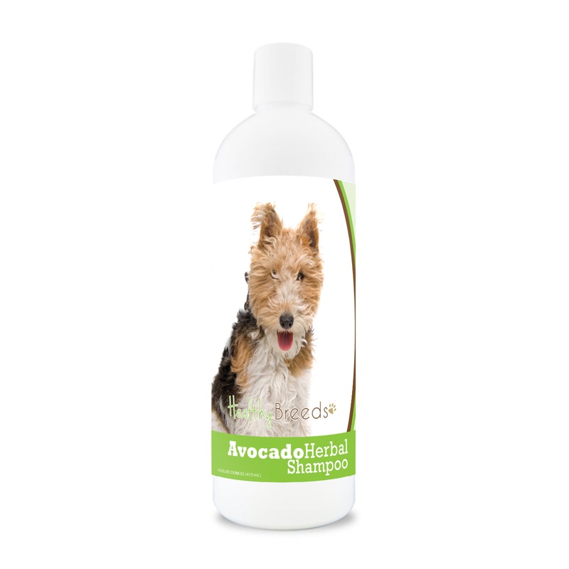 Wire Fox Terrier Avocado Herbal Dog Shampoo 16 oz