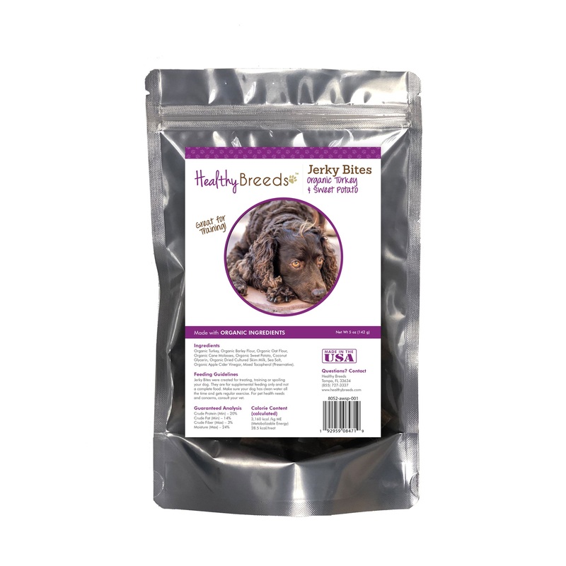 American Water Spaniel Jerky Bites Turkey & Sweet Potato Recipe Dog Treats 5 oz