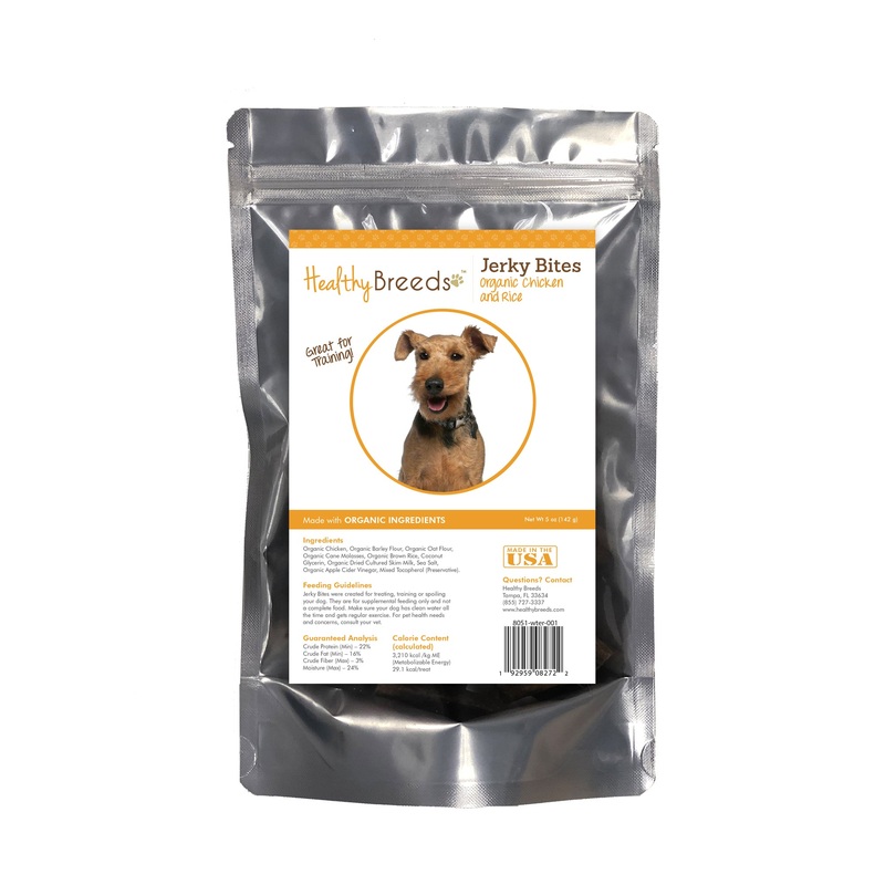 Welsh Terrier Jerky Bites Chicken & Rice Recipe Dog Treats 5 oz