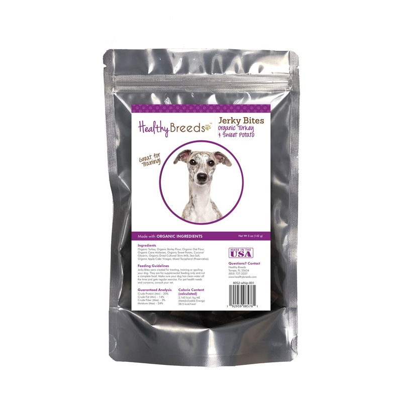 Whippet Jerky Bites Turkey & Sweet Potato Recipe Dog Treats 5 oz