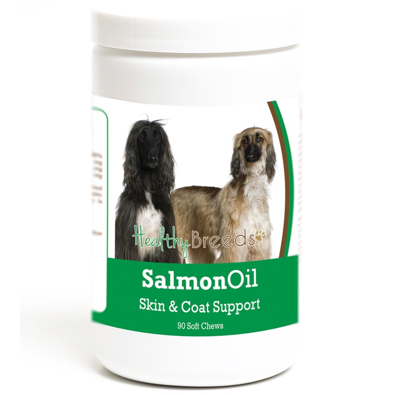 Afghan Hound Salmon Oil Soft Chews 90 Count
