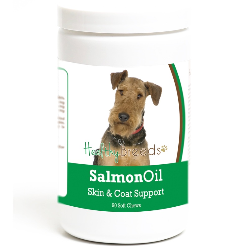 Airedale Terrier Salmon Oil Soft Chews 90 Count