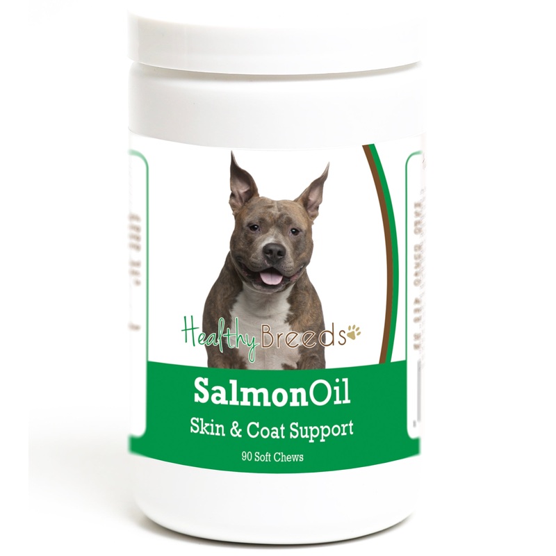 American Staffordshire Terrier Salmon Oil Soft Chews 90 Count
