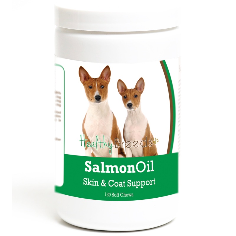 Basenji Salmon Oil Soft Chews 120 Count