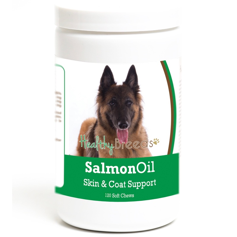 Belgian Tervuren Salmon Oil Soft Chews 120 Count