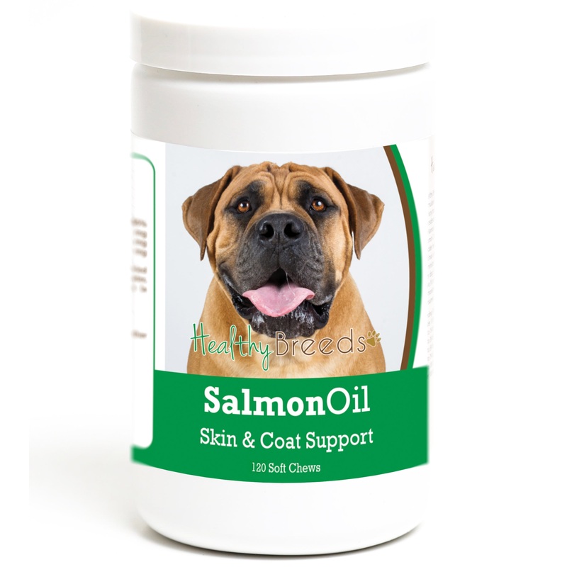 Boerboel Salmon Oil Soft Chews 120 Count